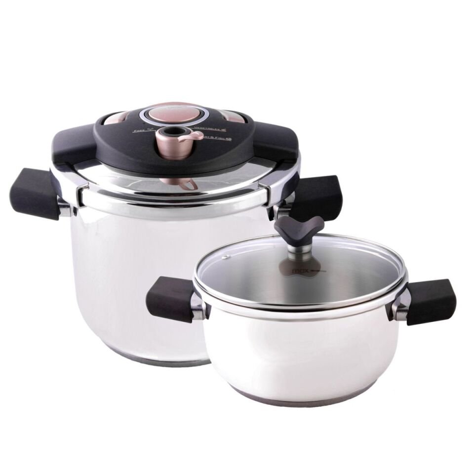 Emsan Innocook Düdüklü Tencere Seti Golden Pink 4+6,5 lt