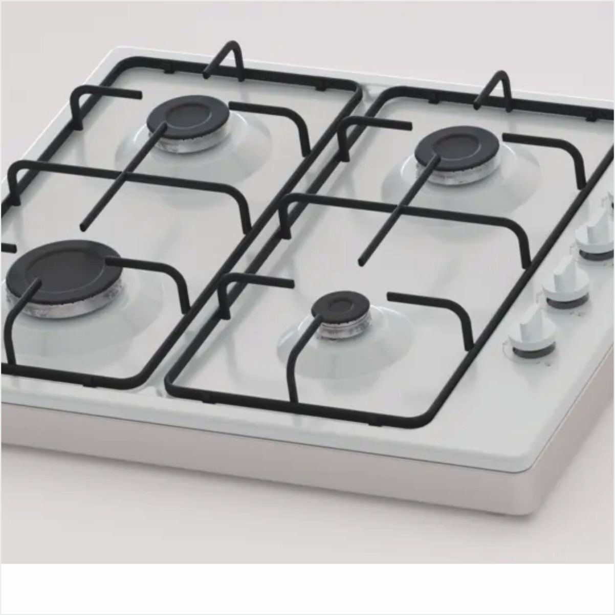 Profilo OD30P2B80L Beyaz Set Üstü Ocak