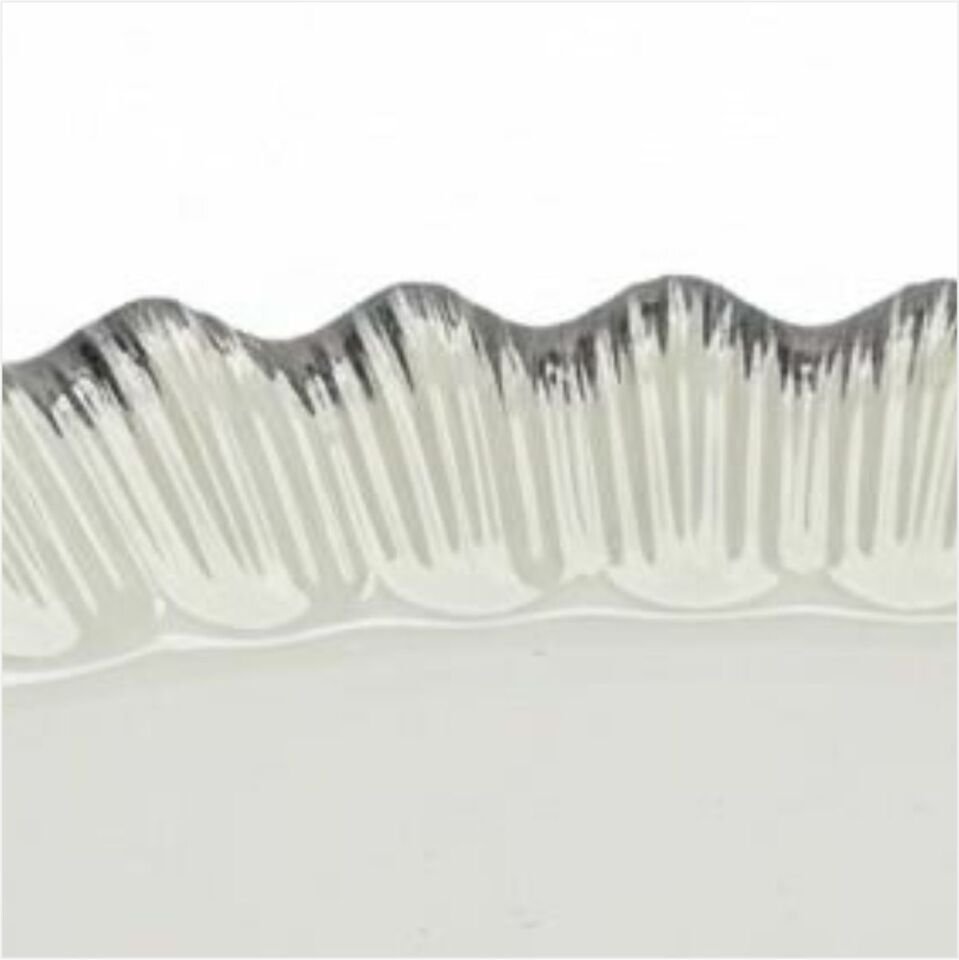 REKABET GBS 031 SOFIA SILVER OVAL SUNUM TABAK