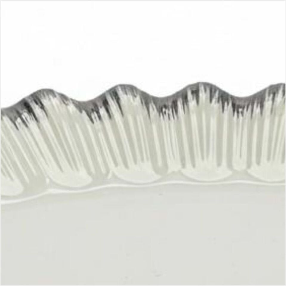 REKABET GBS 031 SOFIA SILVER OVAL SUNUM TABAK