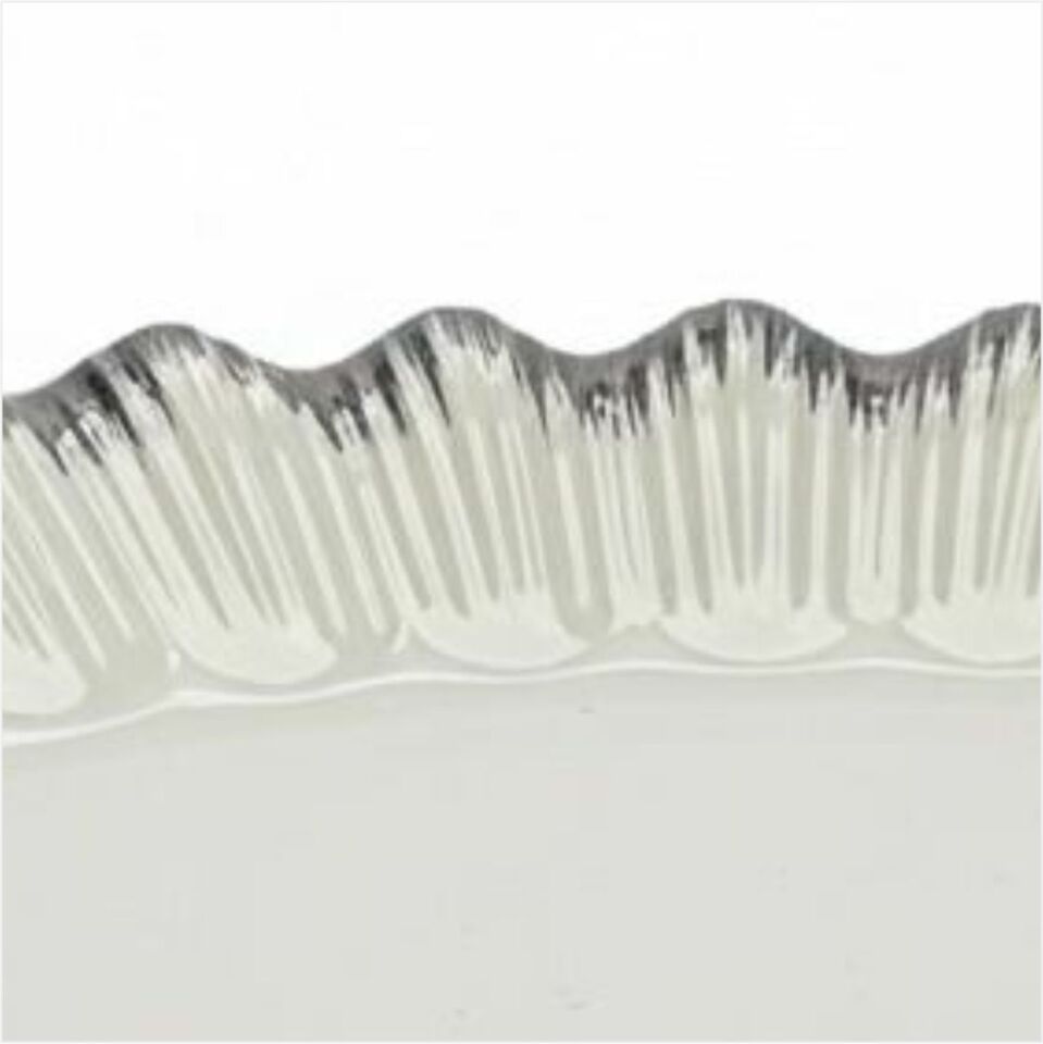 REKABET GBS 031 SOFIA SILVER OVAL SUNUM TABAK
