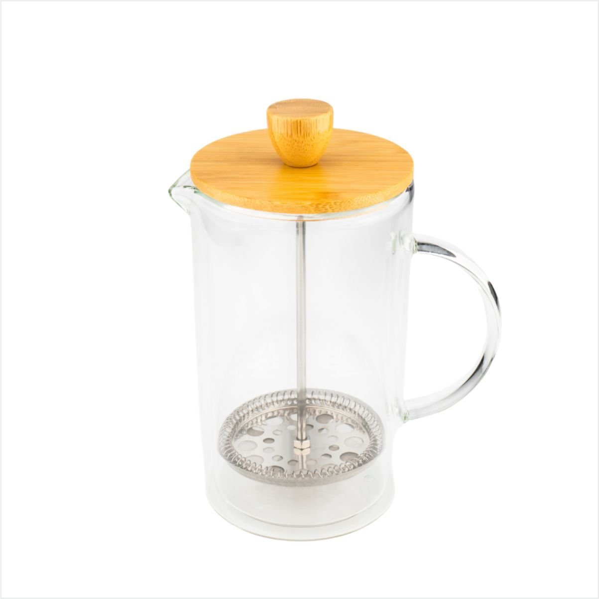 Bambum Azir - Çift Cidarlı French Press 600Ml