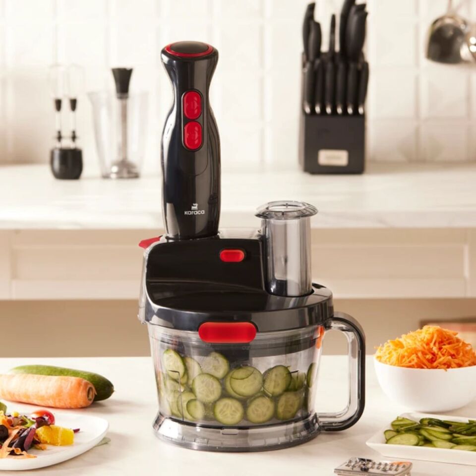 Karaca Pro Multimax 6 in 1 Çok Amaçlı Mutfak Robotu 2000W Black