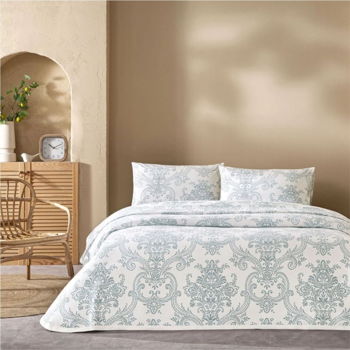 Taç Bovary Pkb Pike Takımı Mavi Çift Kişilik