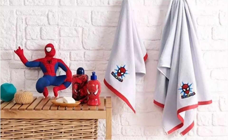 Özdilek Dsny Spıderman Grey Grı Banyo Setı