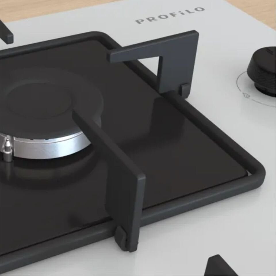 Profilo OE30P2P10D Beyaz Set Üstü Ocak