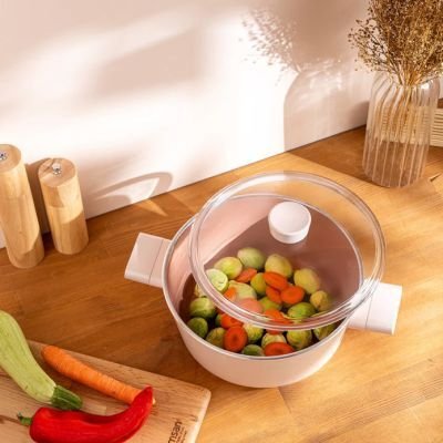 Emsan Swıss Crystal 20 Cm Derin Tencere Pembe