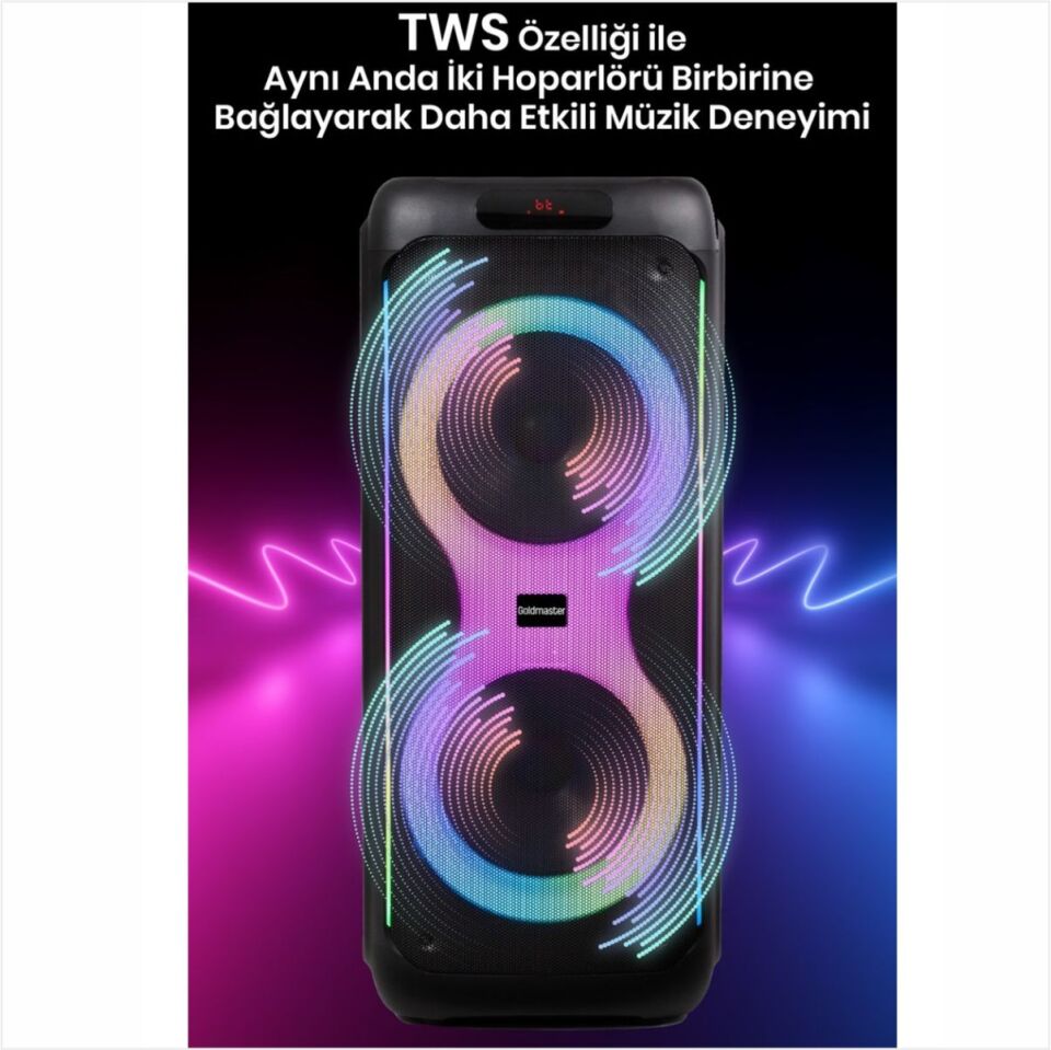 GOLDMASTER NEON X320 DJ BOX