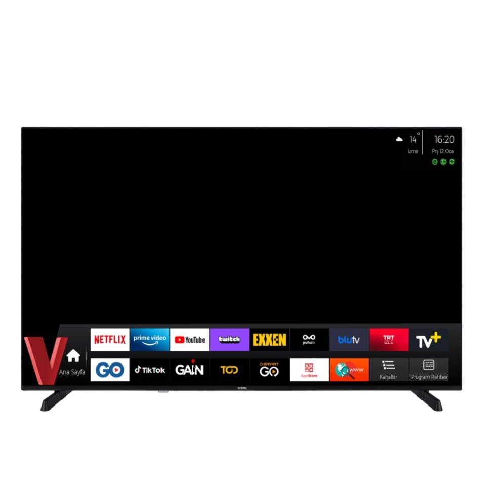 Vestel 65U9630 4K Ultra HD 65'' 165 Ekran Uydu Alıcılı Smart LED TV