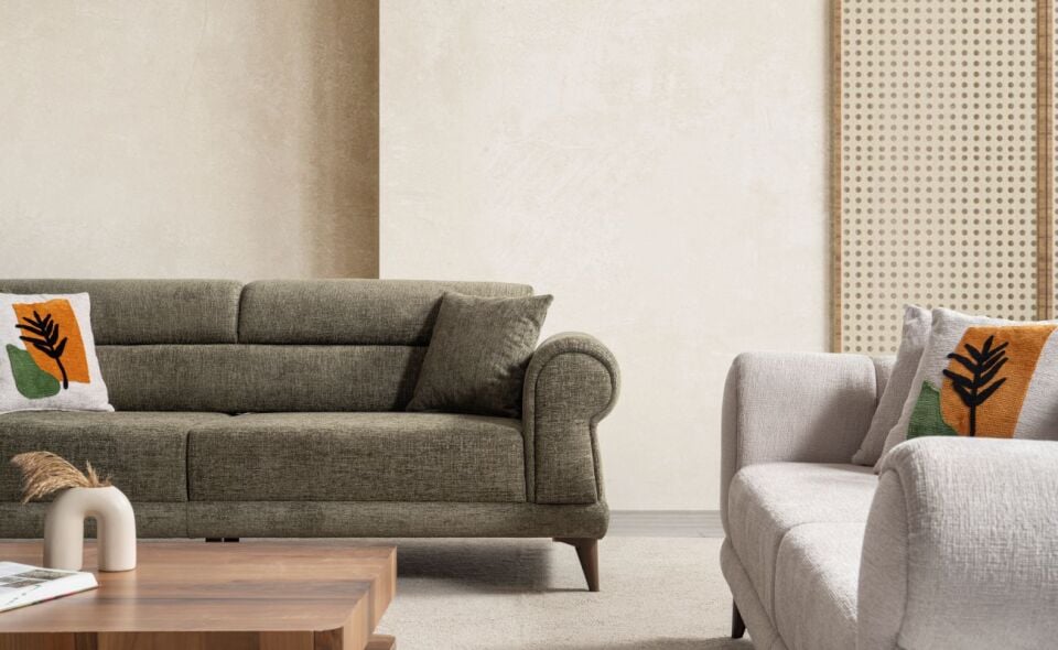 Luna Koltuk Takımı 3+1+1 Rüya 03/ 3Lü Rüya 08