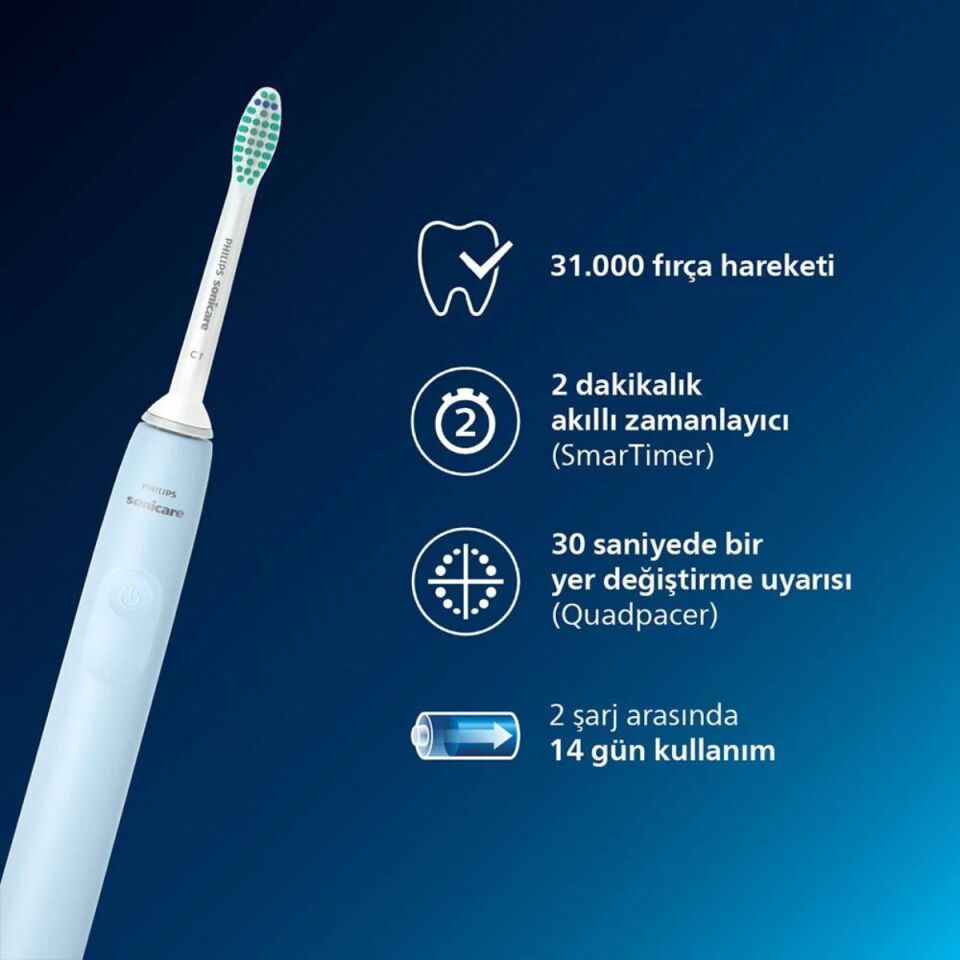 PHILIPS HX3651/12 ŞARZLI DİŞ FIRÇASI
