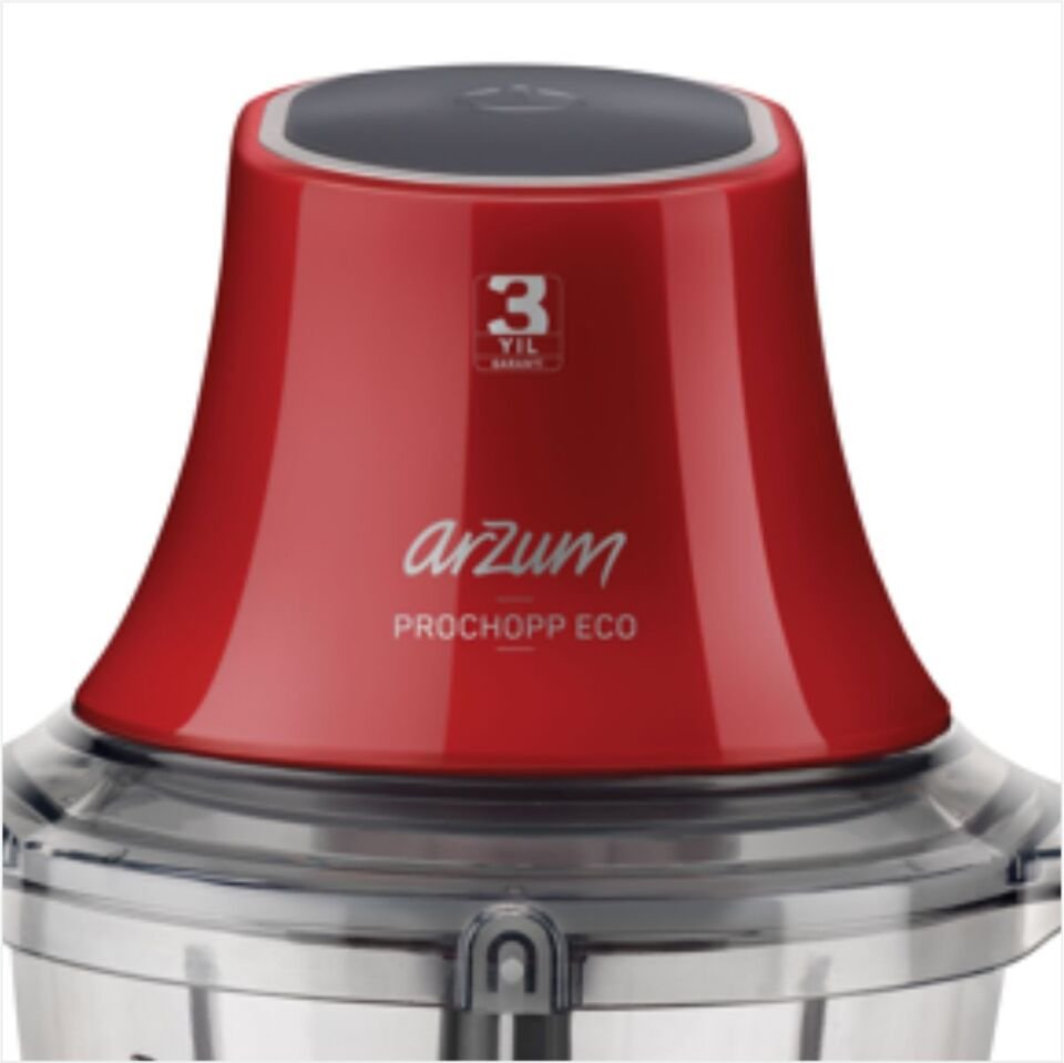 ARZUM AR1035-0300 PROCHOPP ECO DOĞRAYICI 2PEU  KIRMIZI