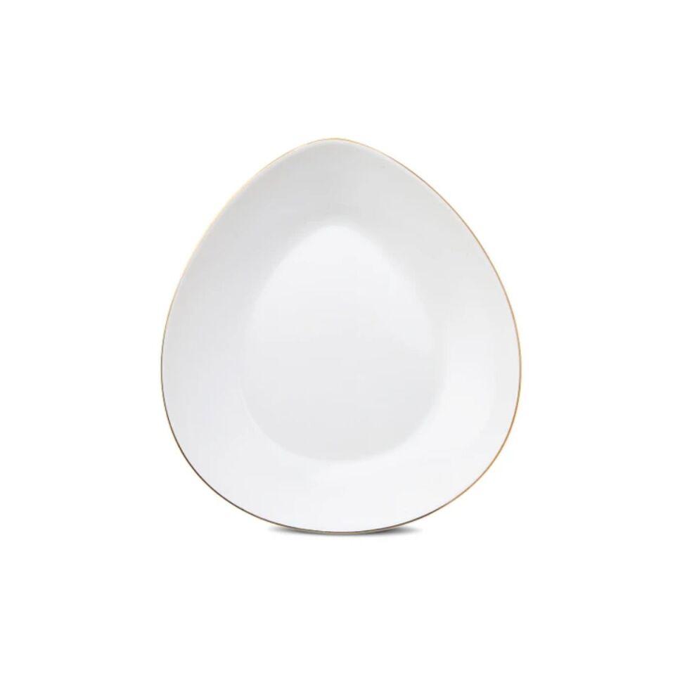 Karaca Streamline Saki New Bone 59 Parça 12 Kişilik Yemek Takımı Platin
