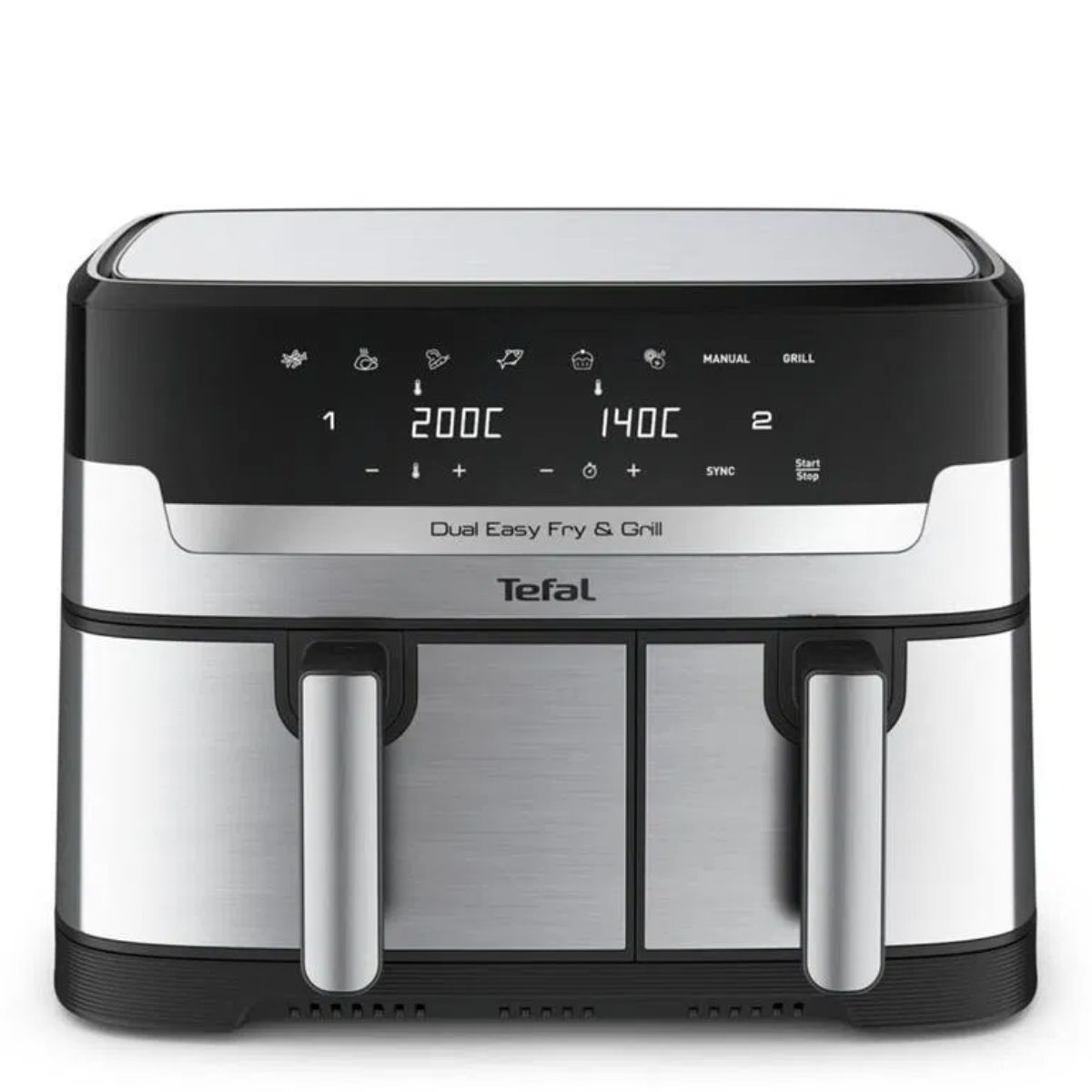 Tefal Easy Fry Dual Az Yağlı Fritöz - 8.3L