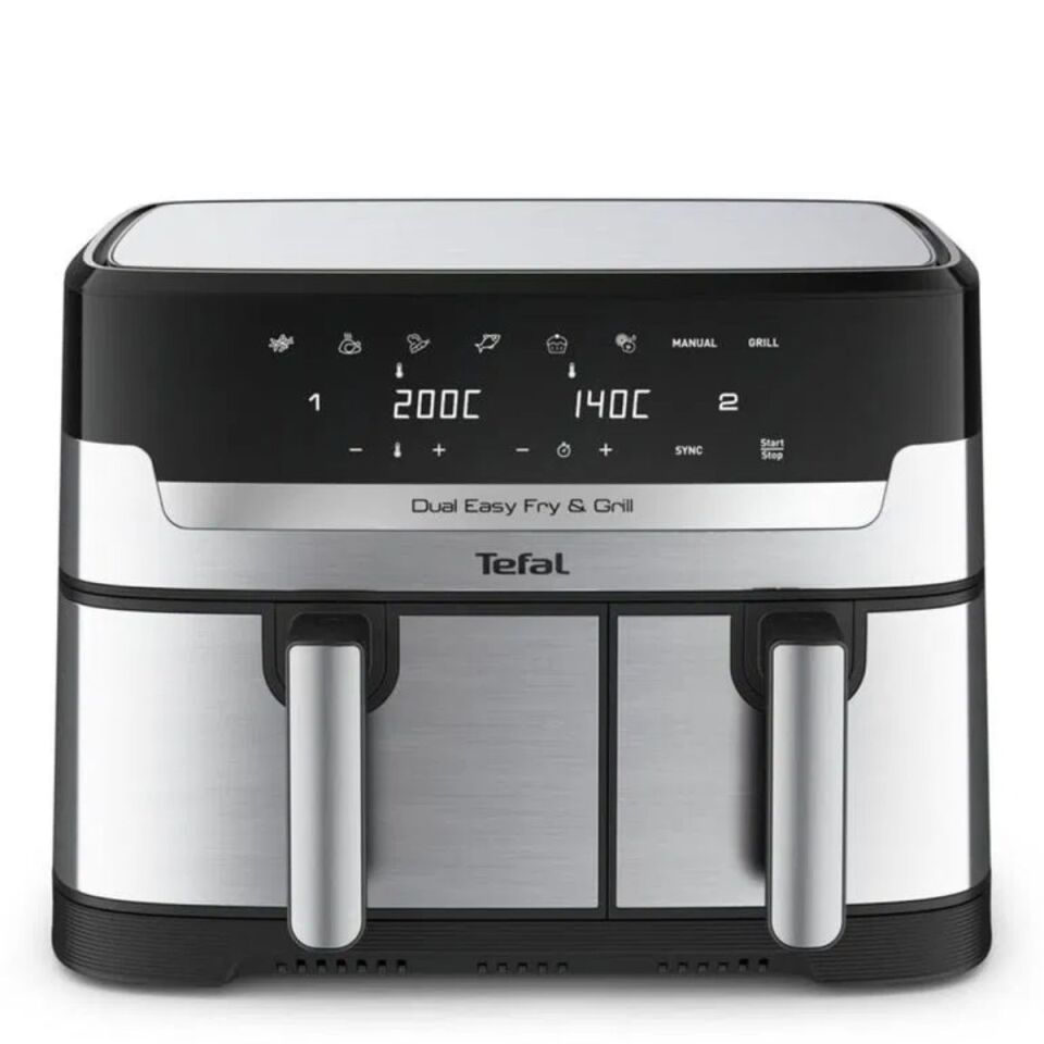 Tefal Easy Fry Dual Az Yağlı Fritöz - 8.3L