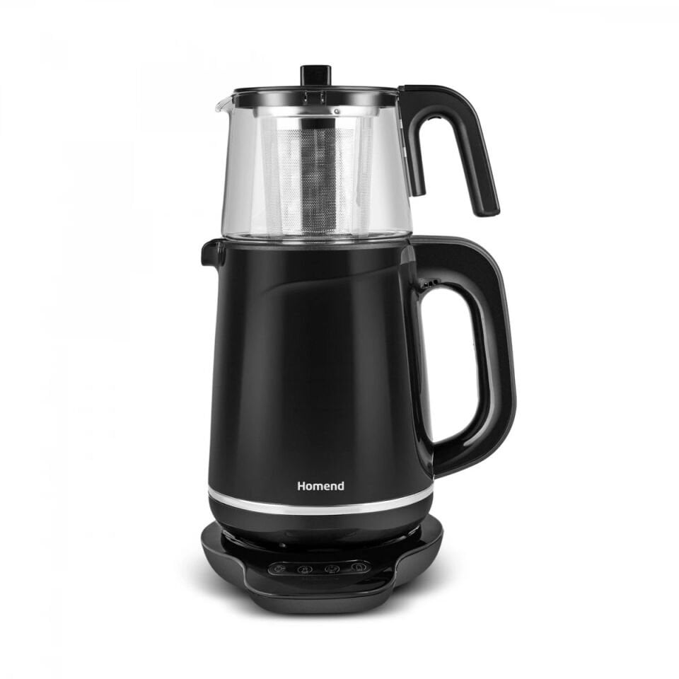 Emsan Homend Royaltea 1726H Siyah Konuşan Çay Makinesi