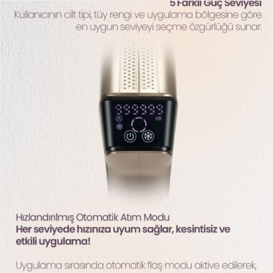 RELUX IPL9850 PURECARE 3.000.000 ATIM IPL LAZER EPİLASYON CİHAZI