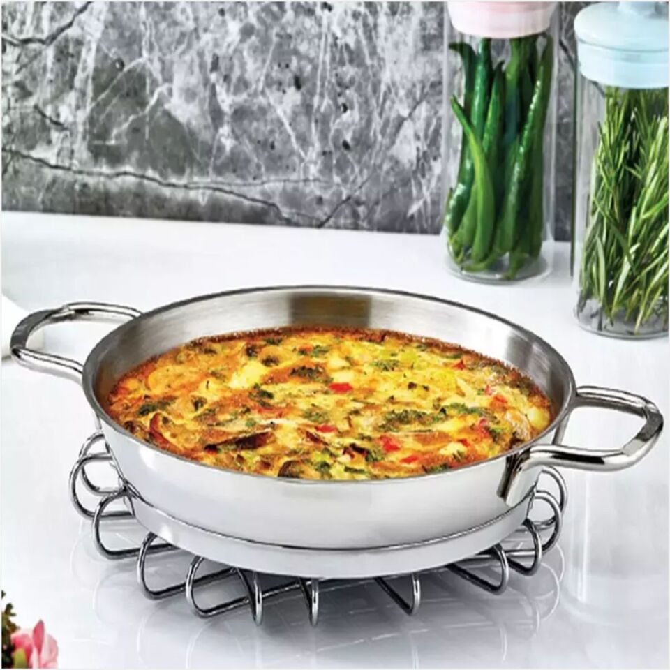 Safınox 16 Cm Kısa Omlet Tel Kulplu