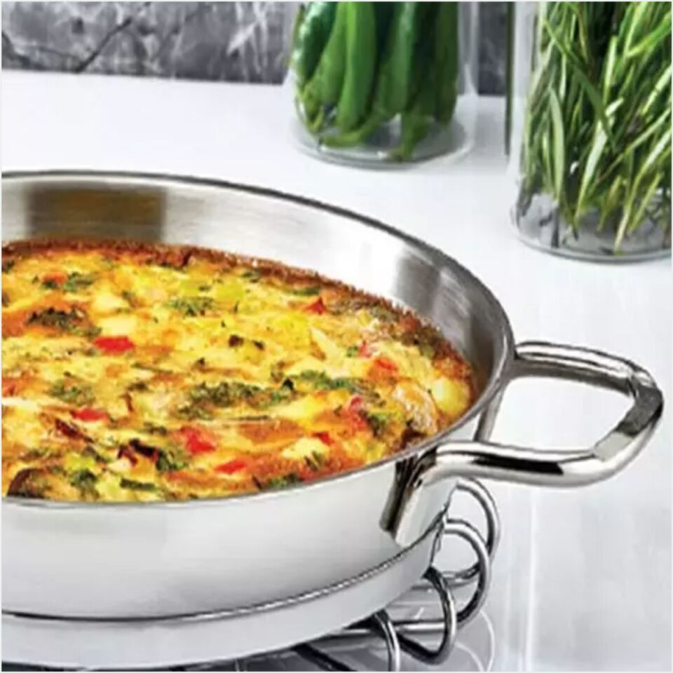 Safınox 16 Cm Kısa Omlet Tel Kulplu