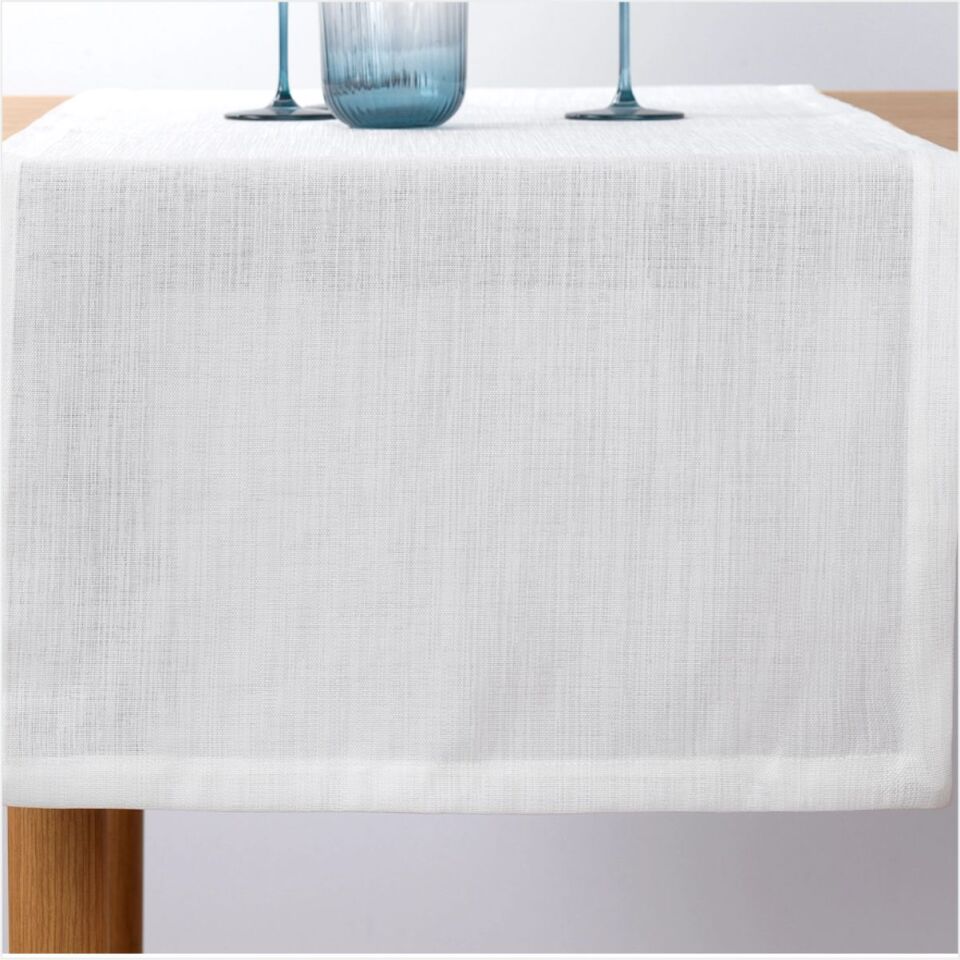 SCHAFER HOME GLORİA RUNNER 45X160 CM 1 PARÇA-BEYAZ