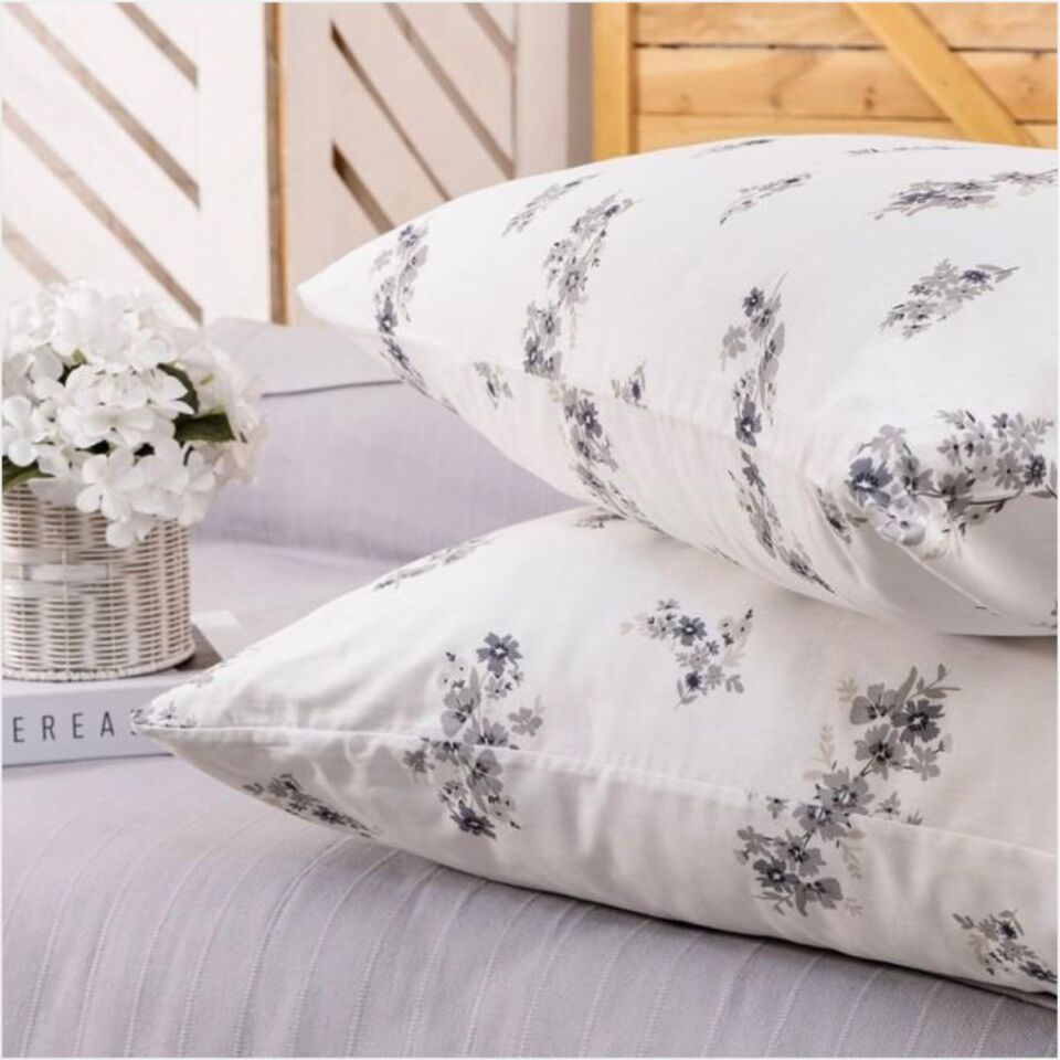 Schafer Home Hera Çift Kişilik Pike Takımı 4 Parça-Gri