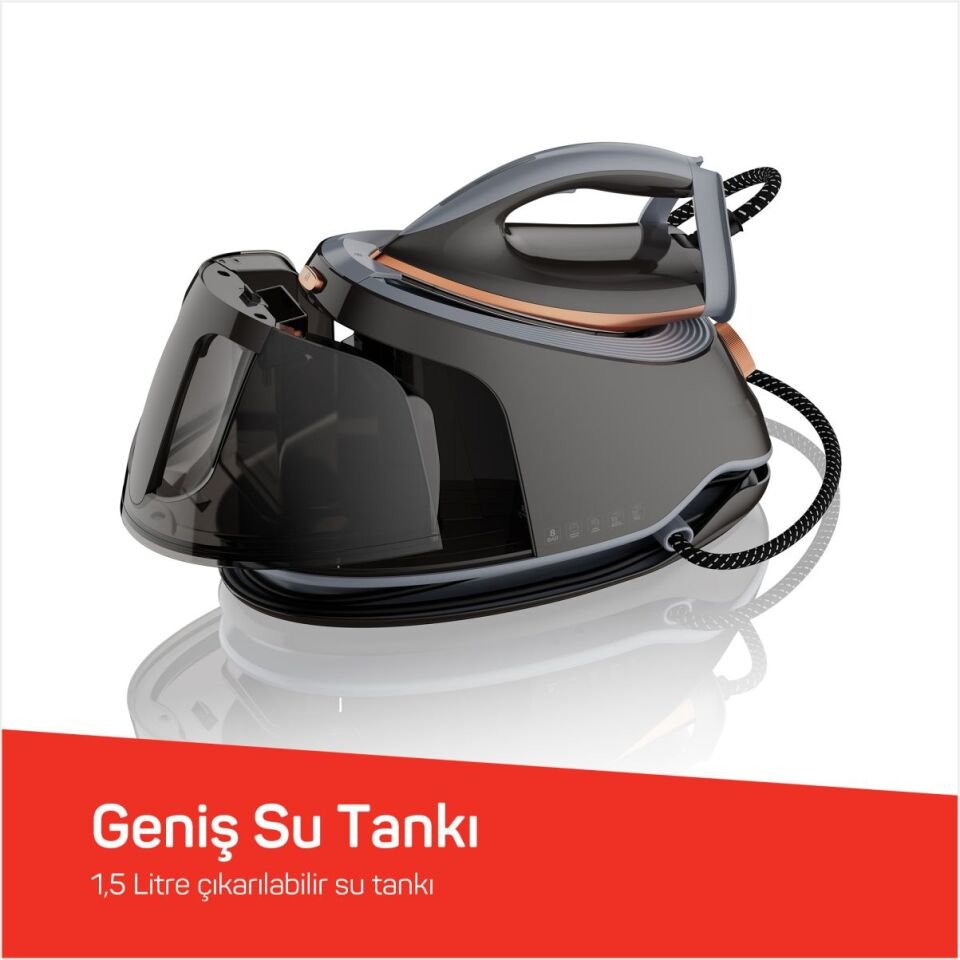 Arzum Steamart Plus Buhar Kazanlı Ütü-AR6048-1700