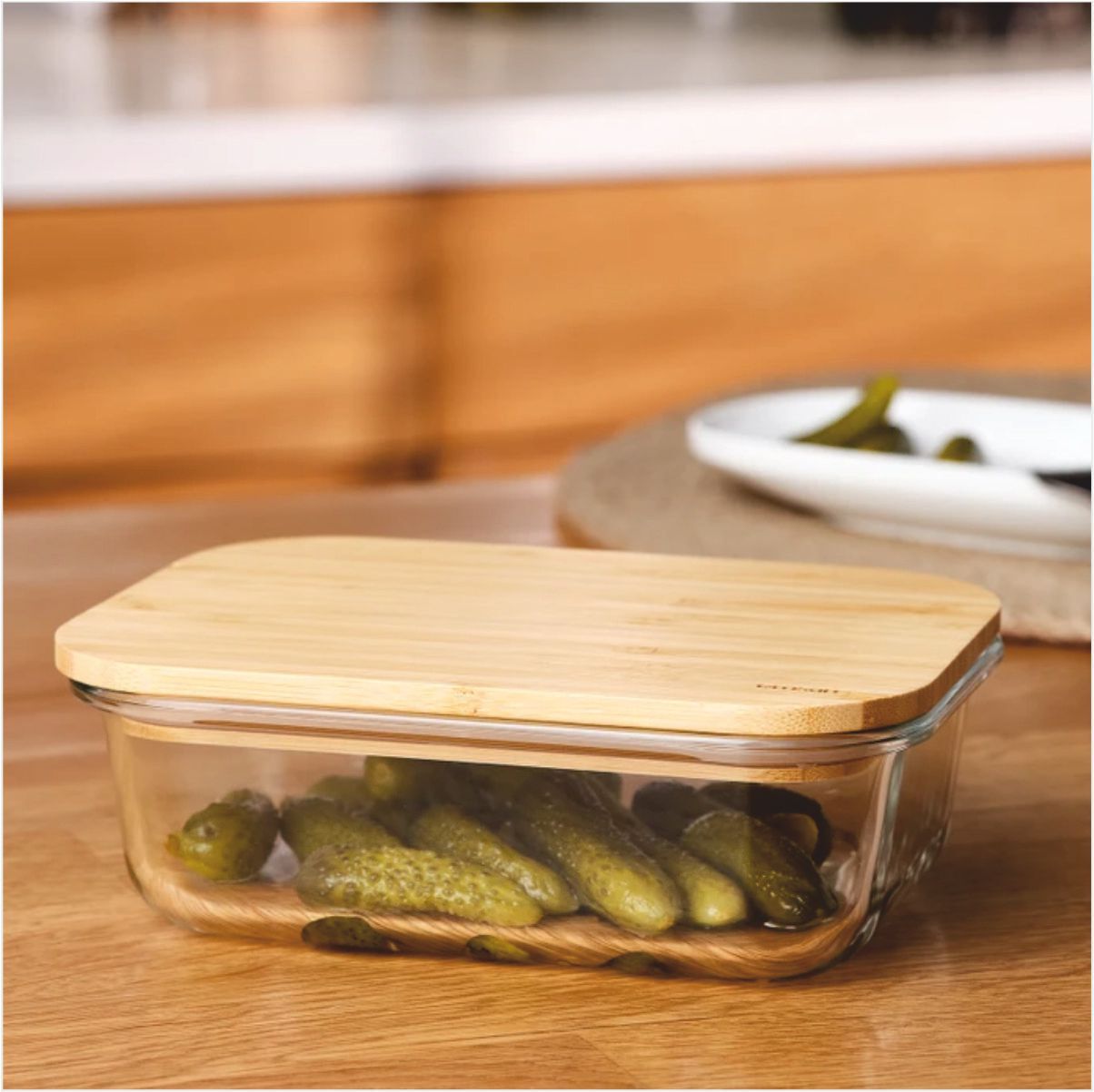 Emsan Naturel Borosilikat Saklam, 640 Ml