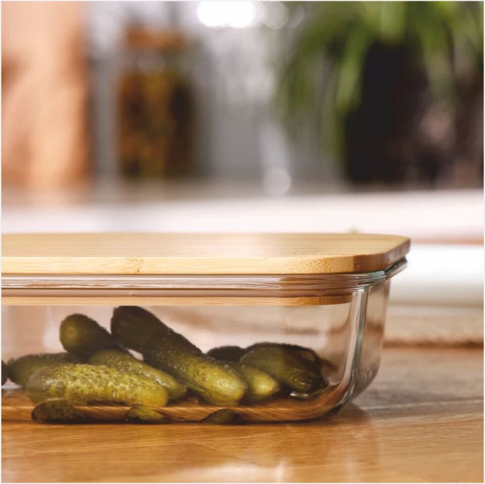 Emsan Naturel Borosilikat Saklam, 640 Ml