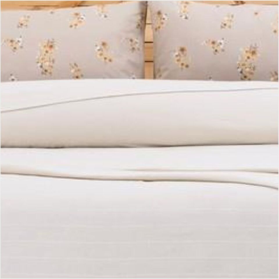 Schafer Home Hera Çift Kişilik Pike Takımı 4 Parça-Ekru