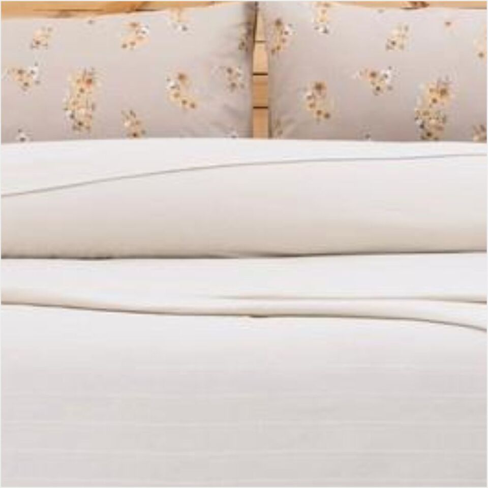 Schafer Home Hera Çift Kişilik Pike Takımı 4 Parça-Ekru