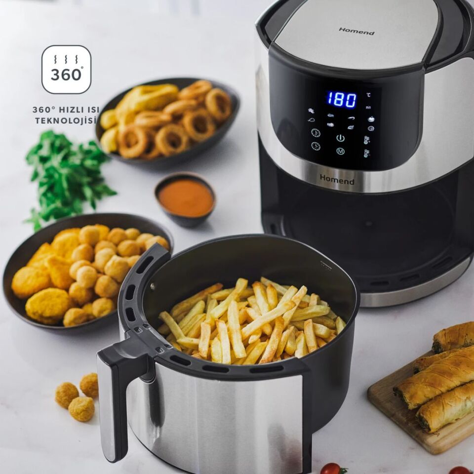 Emsan Homend Airfryday 2502H Airfryer Inox