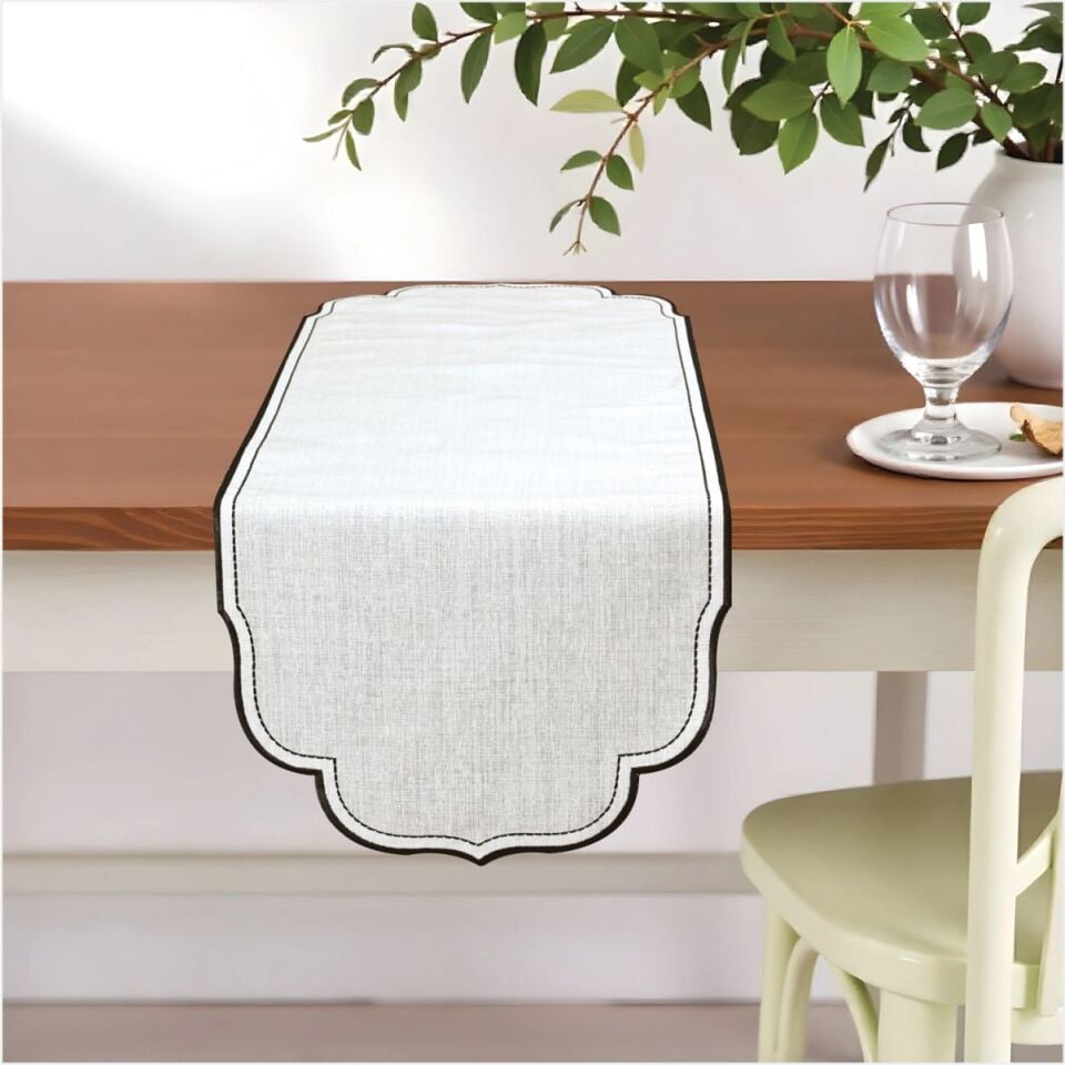 SCHAFER HOME LUCİA RUNNER 40X115 CM 1 PARÇA-SİYAH