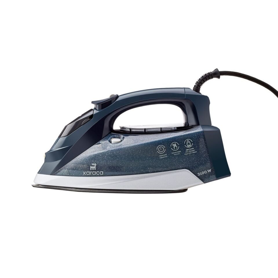 Karaca Vantuz Irona Buharlı Ütü Pearl Antrasıt