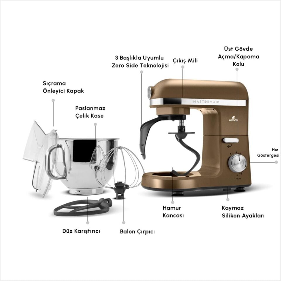 Karaca Mastermıed Chef Pro Walnut Brown