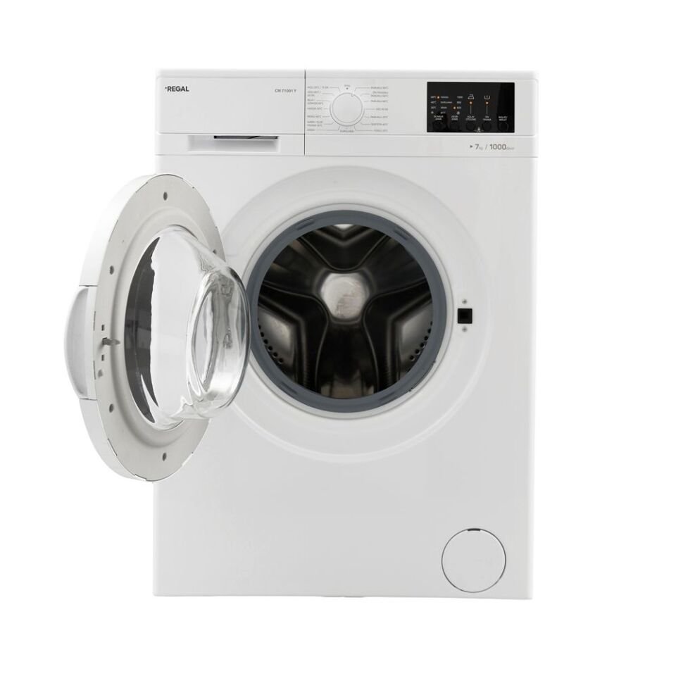 Regal CM 71001 Y 7 kg 1000 Devir Çamaşır Makinesi