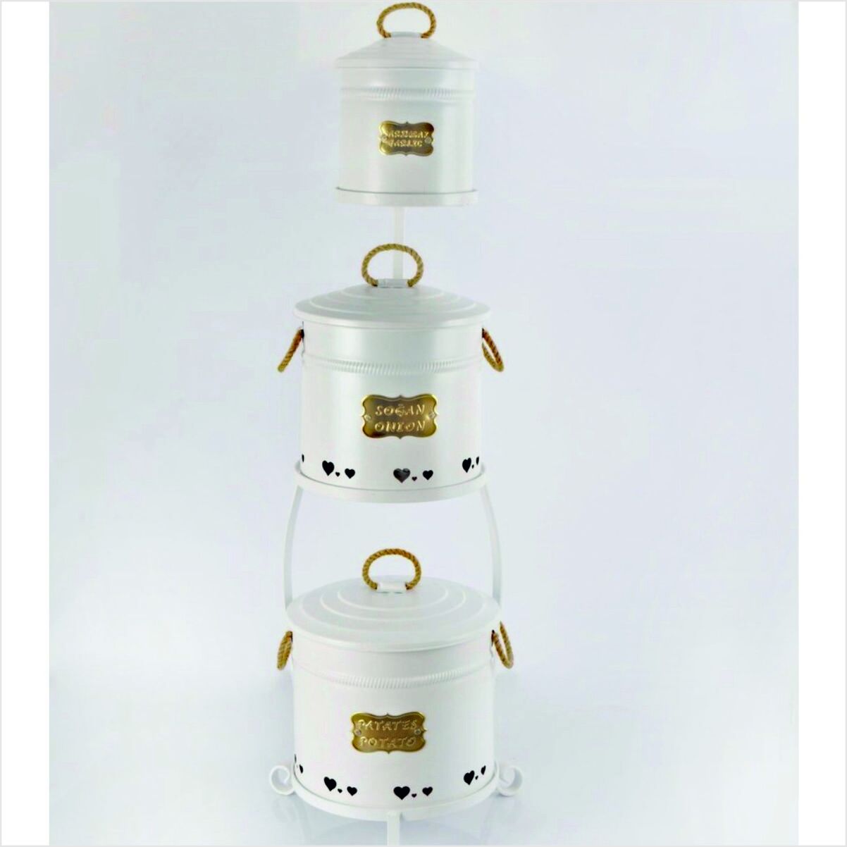 YILDIRAY 1052 E STANDLI 3 KATLI KOVA BEYAZ