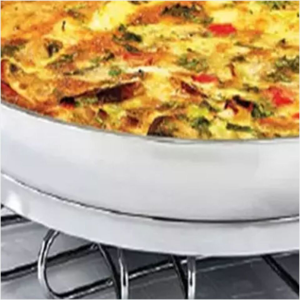 SAFINOX 16 CM KISA OMLET TEL KULPLU