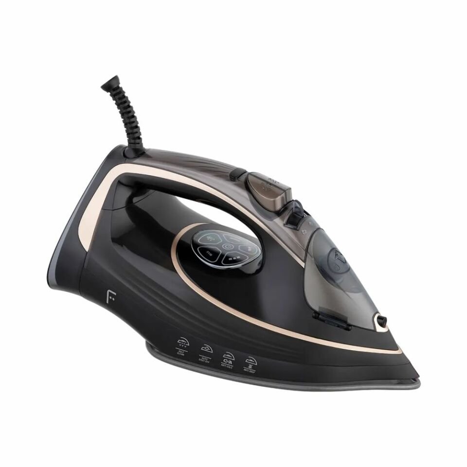 Fakir Onyx Buharlı Ütü 18-30 g/dk Sürekli Buhar, 2200W, Kendi Kendini Temizleme