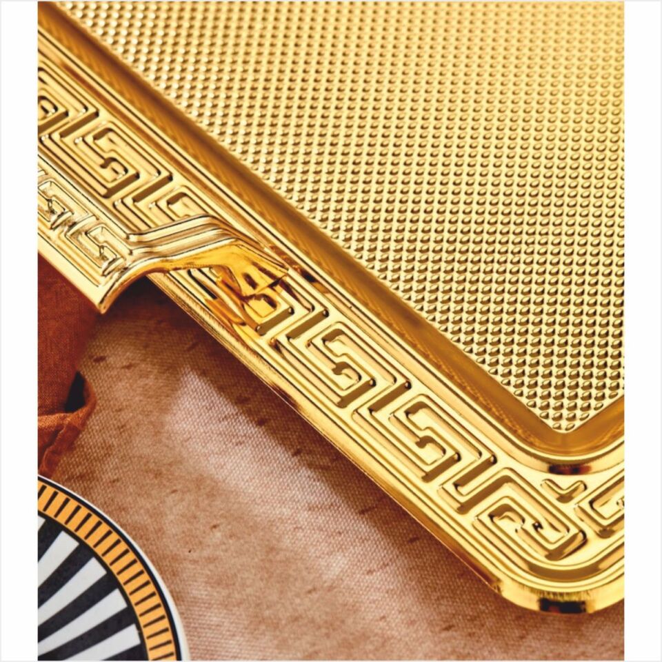 Cooker Ckr3344  V Desen 2Li Dikdörtgen Tepsi