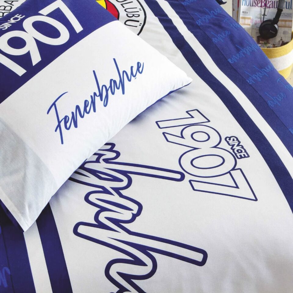 Taç Lisanslı Brf Fenerbahçe 1907 Glow Nevresim Takımı Tek Kişilik