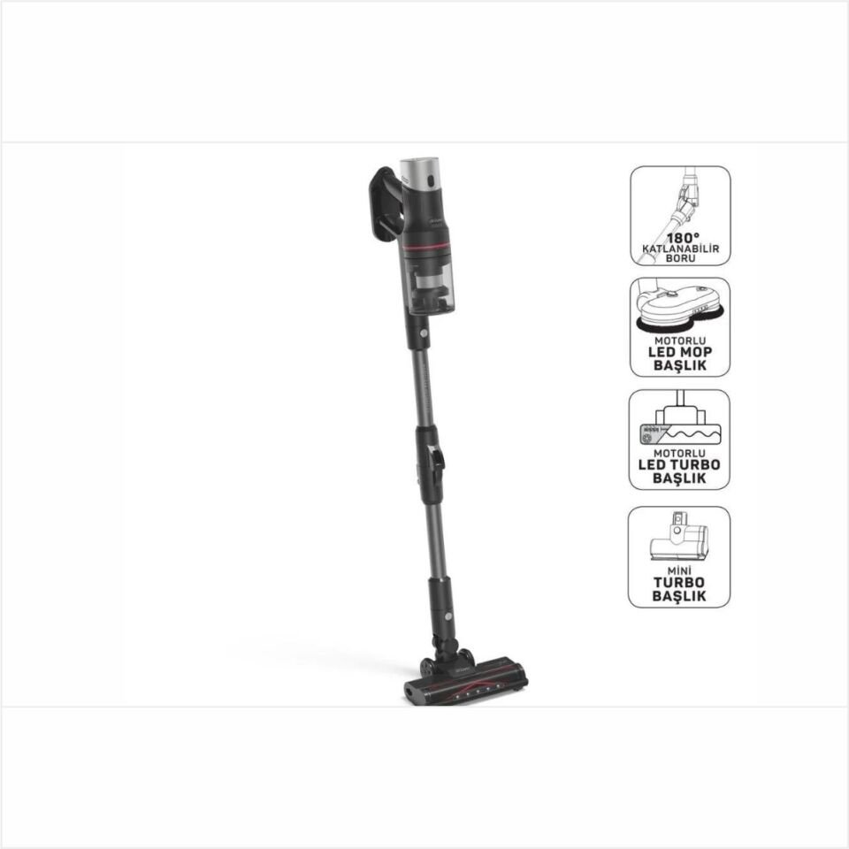 Arzum AR4210-0100 Magıclean Hydroflex Dikey Şarjlı Süpürge