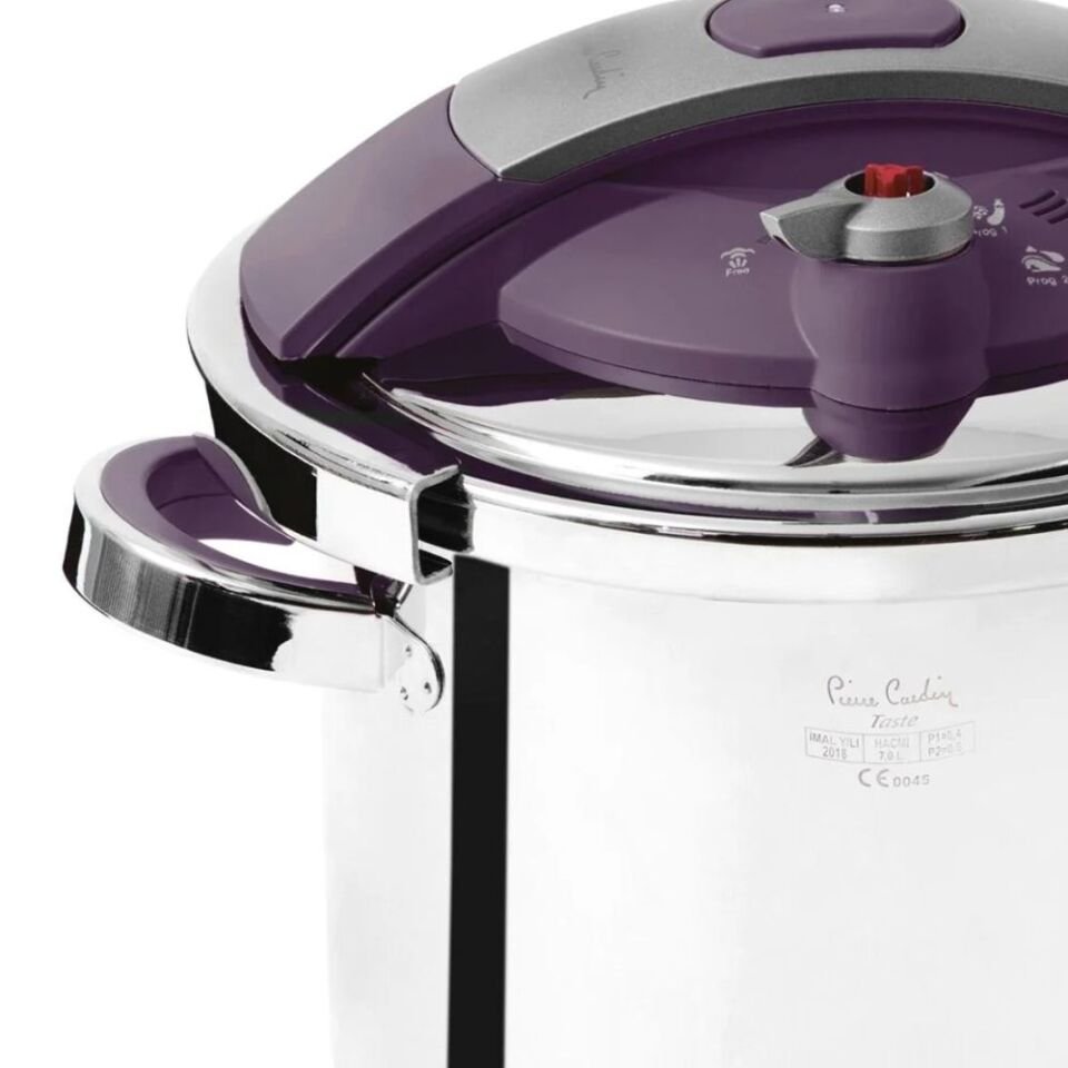 Pierre Cardin Taste 7 lt Gri Düdüklü Tencere