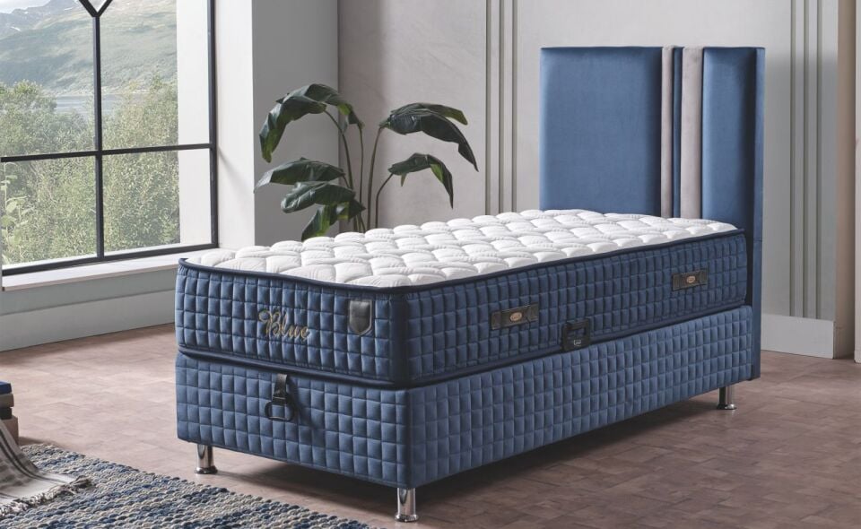 Cennet Blue 100X200 Baza Set