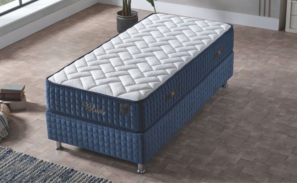 Cennet Blue 100X200 Baza Set