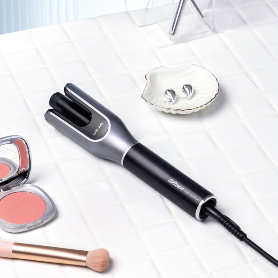 Arzum AR5156 Revolution Otomatik Saç Maşası - Platin Gri