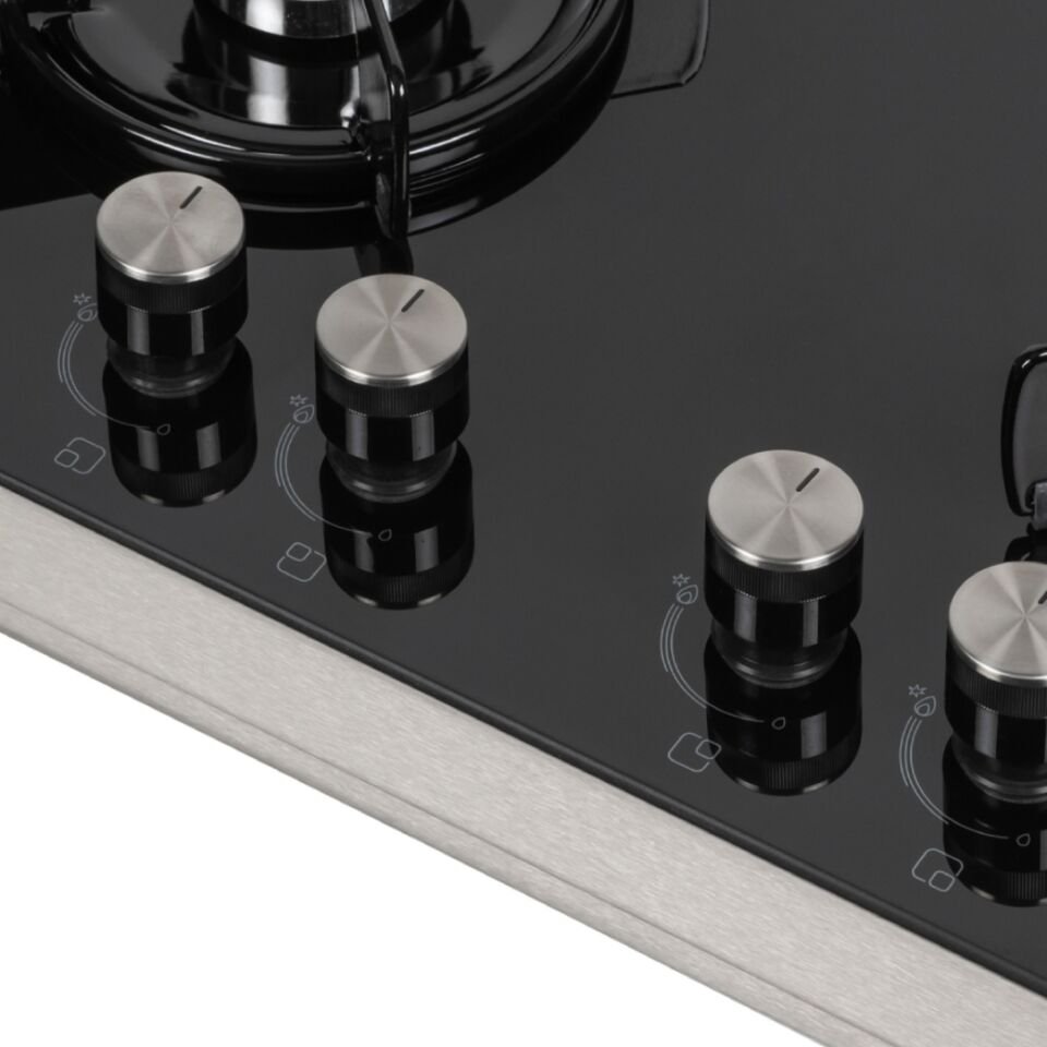 Vestel SO-6114 S Siyah Cam Set Üstü Ocak