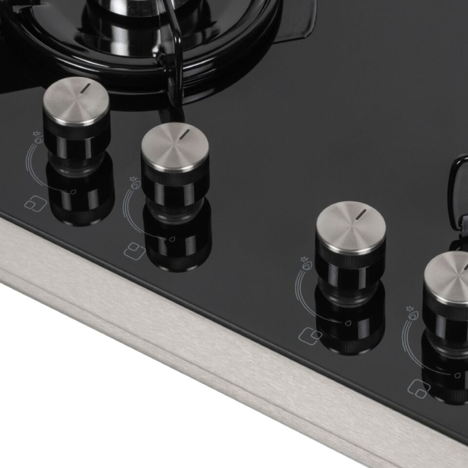 Vestel SO-6114 S Siyah Cam Set Üstü Ocak