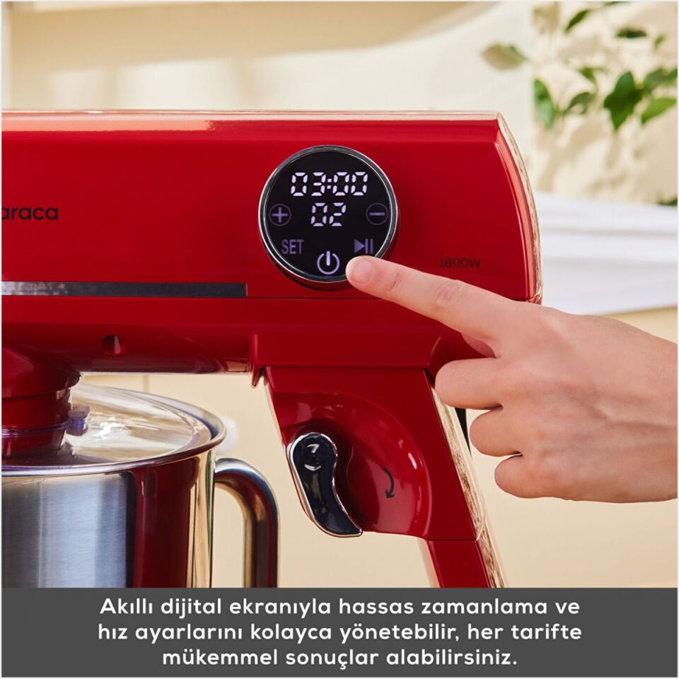 Karaca Multıchef Artısan Dıgıtal Ek Red