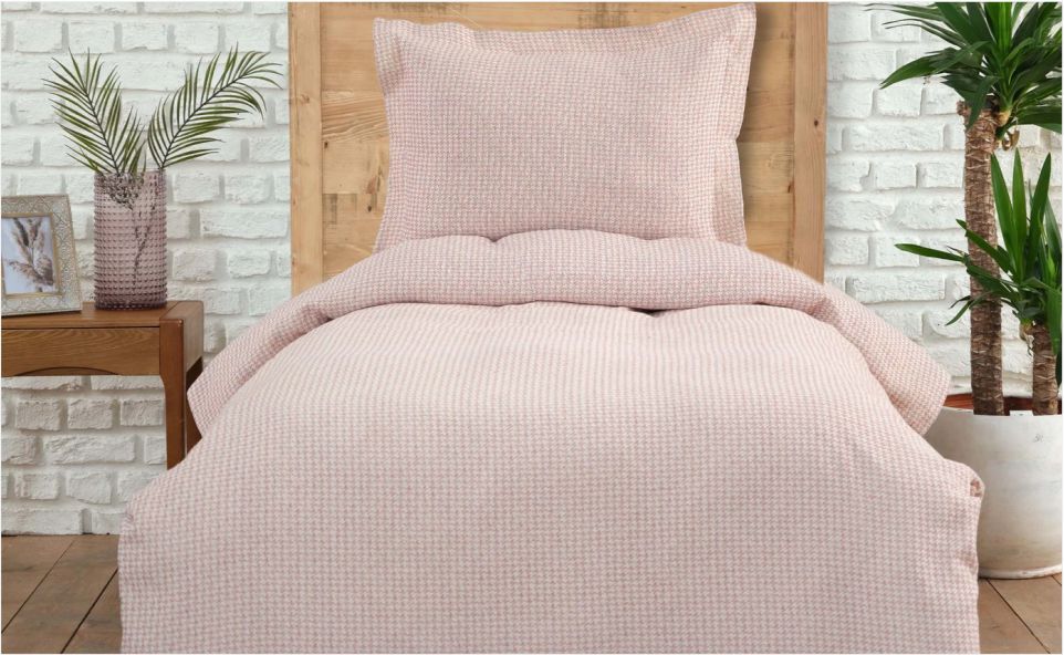 Karaca Home Vera Pudra Tek Kişilik Yatak Örtüsü Seti