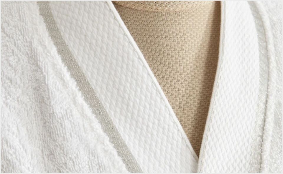 Karaca Home Glory Lurex 9 Parça Aile Banyo Seti Silver-Gri